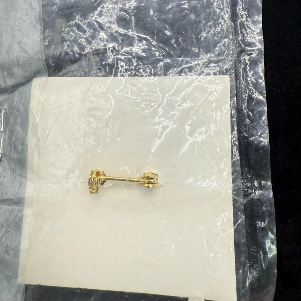 Bell Helicopter Gold Tone Aviation Lapel Pin Sealed